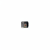Silver Crystal Italian Charm - White Background